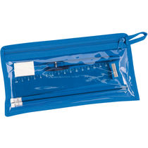 Estuche con art papeleria personalizado azul Estuche con art papeleria personalizado azul