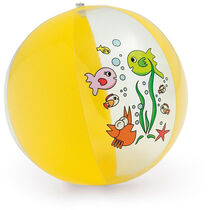Balon playa hinchable decorado divertido personalizado amarillo Balon playa hinchable decorado divertido personalizado amarillo