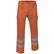 Pantalon reflectante poliester y algodon train para empresas naranja fluor