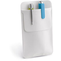 Funda de pvc para varios boligrafos personalizada blanco Funda de pvc para varios boligrafos personalizada blanco