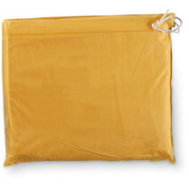 Poncho impermeable en estuche personalizado amarillo Poncho impermeable en estuche personalizado amarillo