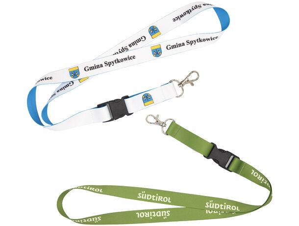 Lanyard 100% personalizado en sublimación con hebilla clic-clac