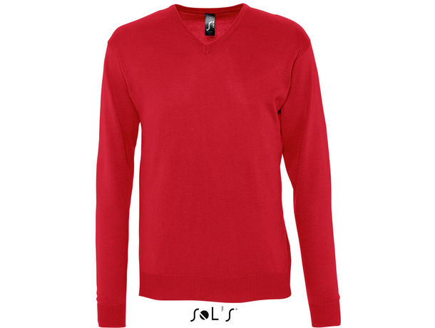 Jersey con cuello v de hombre galaxy men sols 240 original rojo Jersey con cuello v de hombre galaxy men sols 240 original rojo