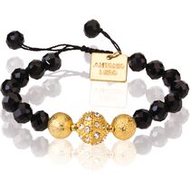 Pulsera centrel antonio miro personalizada negro Pulsera centrel antonio miro personalizada negro