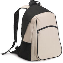 Mochila en poliester y bolsillos laterales personalizada Mochila en poliester y bolsillos laterales personalizada