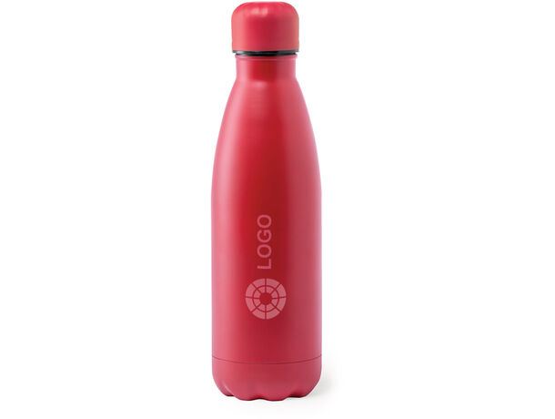 Botella de agua personalizada de acero inox. acabado mate (790 ml)