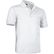 Polo pique con bolsillo 100 algodon hawk 220 grabado blanco