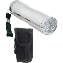 Linterna aluminio 9 luces led personalizada Linterna aluminio 9 luces led personalizada
