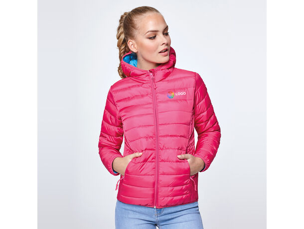 Chaqueta acolchada con capucha de mujer Norway Woman Roly