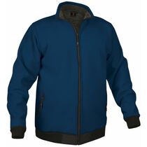 Chaqueta de soft shell alaska personalizada azul marino Chaqueta de soft shell alaska personalizada azul marino