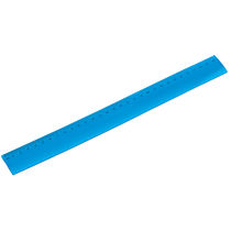 Regla flexible de 30 cm personalizada azul Regla flexible de 30 cm personalizada azul