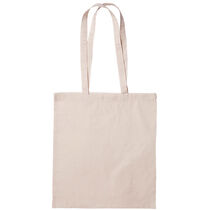 Bolsa de feria de algodon natural beige personalizada Bolsa de feria de algodon natural beige personalizada