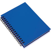 Libreta emerot reciclada personalizada azul Libreta emerot reciclada personalizada azul
