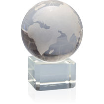 Pisapapeles mundi cristal personalizado Pisapapeles mundi cristal personalizado