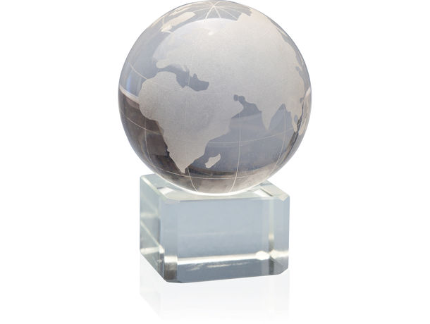 Pisapapeles mundi cristal personalizado Pisapapeles mundi cristal personalizado