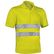 Polo reflectante transpirable build 170 personalizado amarillo fluor