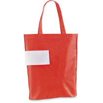 Bolsa plegable en non woven asas largas personalizada Bolsa plegable en non woven asas largas personalizada