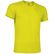 Camiseta tecnica resistance 150 personalizada amarillo fluor