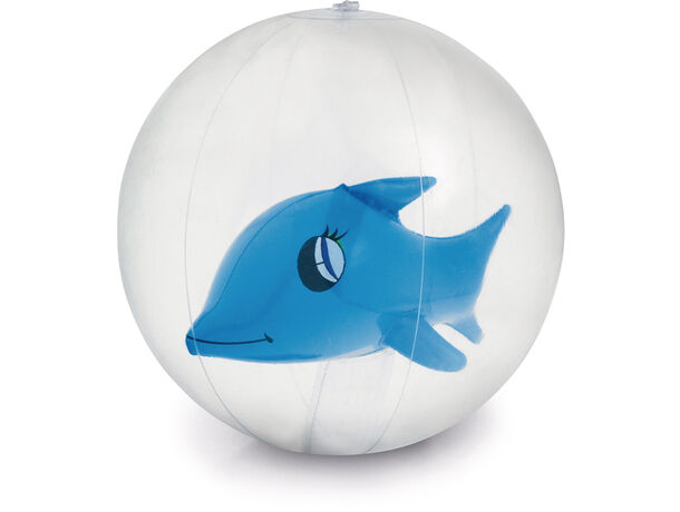Pelota hinchable con figuras interior en 3d personalizada azul claro Pelota hinchable con figuras interior en 3d personalizada azul claro