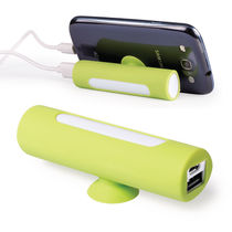 Powerbank de 2200 mah con soporte movil personalizado Powerbank de 2200 mah con soporte movil personalizado