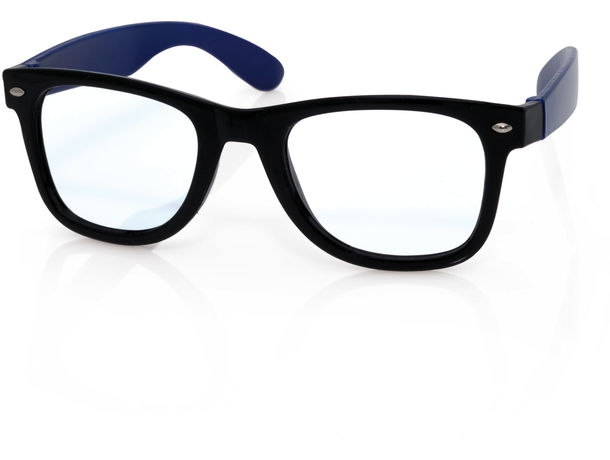 Montura de gafas bicolor personalizada azul Montura de gafas bicolor personalizada azul