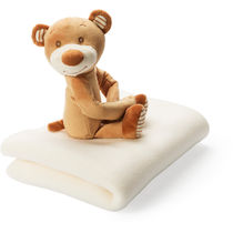 Manta infantil polar con osito personalizada Manta infantil polar con osito personalizada