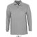 Polo pique manga larga winter ii sols 210 personalizado gris marengo