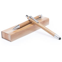 Set de bambu con boligrafo y portaminas personalizado Set de bambu con boligrafo y portaminas personalizado