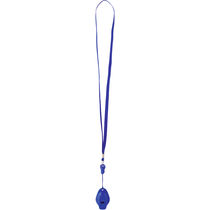 Lanyard con silbato personalizado azul Lanyard con silbato personalizado azul