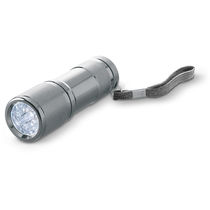 Linterna led metalica en caja de regalo personalizada titanio Linterna led metalica en caja de regalo personalizada titanio