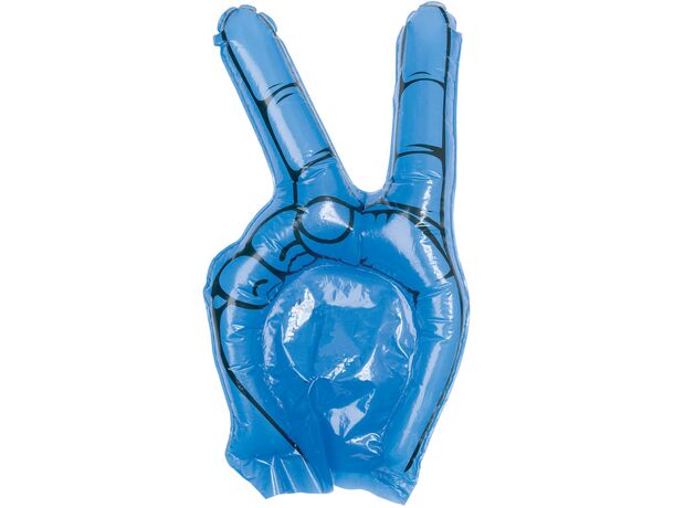 Mano animacion hinchable personalizado azul Mano animacion hinchable personalizado azul
