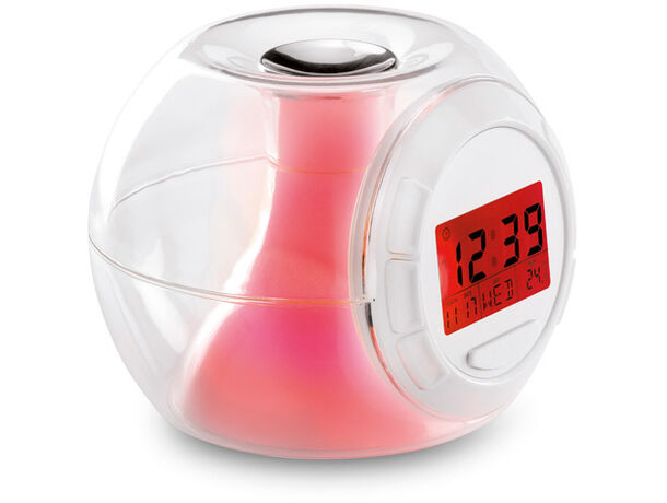 Reloj despertador con luz cambiante personalizado Reloj despertador con luz cambiante personalizado