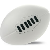 Balon de rugby antiestres personalizado blanco Balon de rugby antiestres personalizado blanco