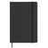 Libreta de notas grande con banda elastica original negro