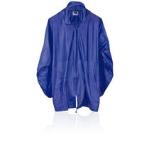 Impermeable de pvc convertible en rinonera hips personalizado azul Impermeable de pvc convertible en rinonera hips personalizado azul