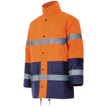 Parka bicolor alta visibilidad velilla personalizada Parka bicolor alta visibilidad velilla personalizada