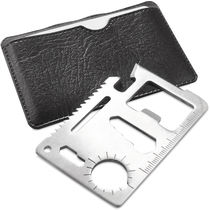 Multiherramienta 12 accesorios acero inox personalizada plata Multiherramienta 12 accesorios acero inox personalizada plata