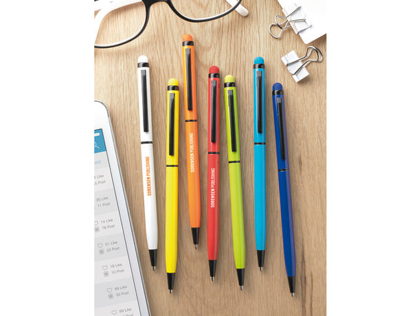 Bolígrafo giratorio aluminio enster