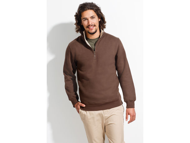Sudadera bicolor cremallera corta scott sols 290 personalizada Sudadera bicolor cremallera corta scott sols 290 personalizada