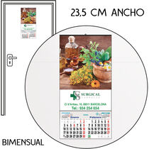 Calendario Perpetuo Ecológico de Bambú para Personalizar Especial Ofic