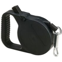 Cinta de paseo retractil de 2 9 m personalizada negro Cinta de paseo retractil de 2 9 m personalizada negro