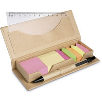 Set oficina en caja de carton con accesorios personalizado Set oficina en caja de carton con accesorios personalizado