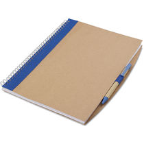 Libreta reciclada a4 personalizada azul Libreta reciclada a4 personalizada azul