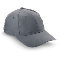 Gorra 6 paneles con cierre de hebilla personalizada gris Gorra 6 paneles con cierre de hebilla personalizada gris