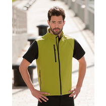 Chaleco de soft shell unisex russell grabado verde cactus Chaleco de soft shell unisex russell grabado verde cactus