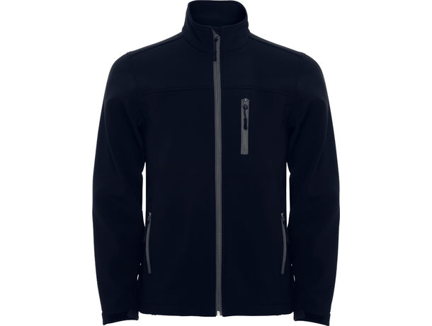 Chaqueta de soft shell antartida hombre roly personalizada azul marino Chaqueta de soft shell antartida hombre roly personalizada azul marino