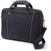 Maletin para portatil en poliester 1680d y 300d personalizado negro Maletin para portatil en poliester 1680d y 300d personalizado negro