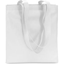 Bolsa de material sin tejer barata blanco Bolsa de material sin tejer barata blanco