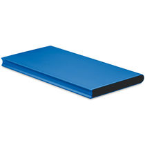 Powerbank solar 8000 mah con logo azul royal