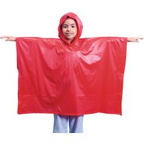 Poncho infantil teo personalizado rojo